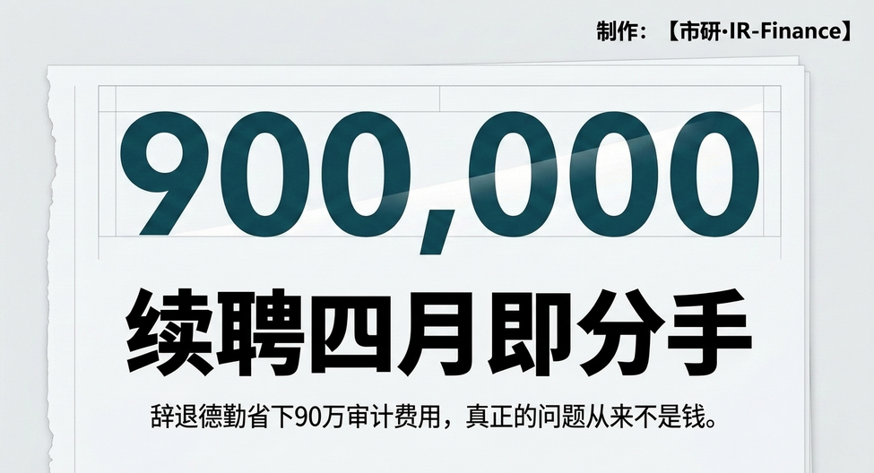 <b>梦金园为省90万审计费＂炒掉＂德勤，信永中和240万接盘——但真正的问题从来</b>